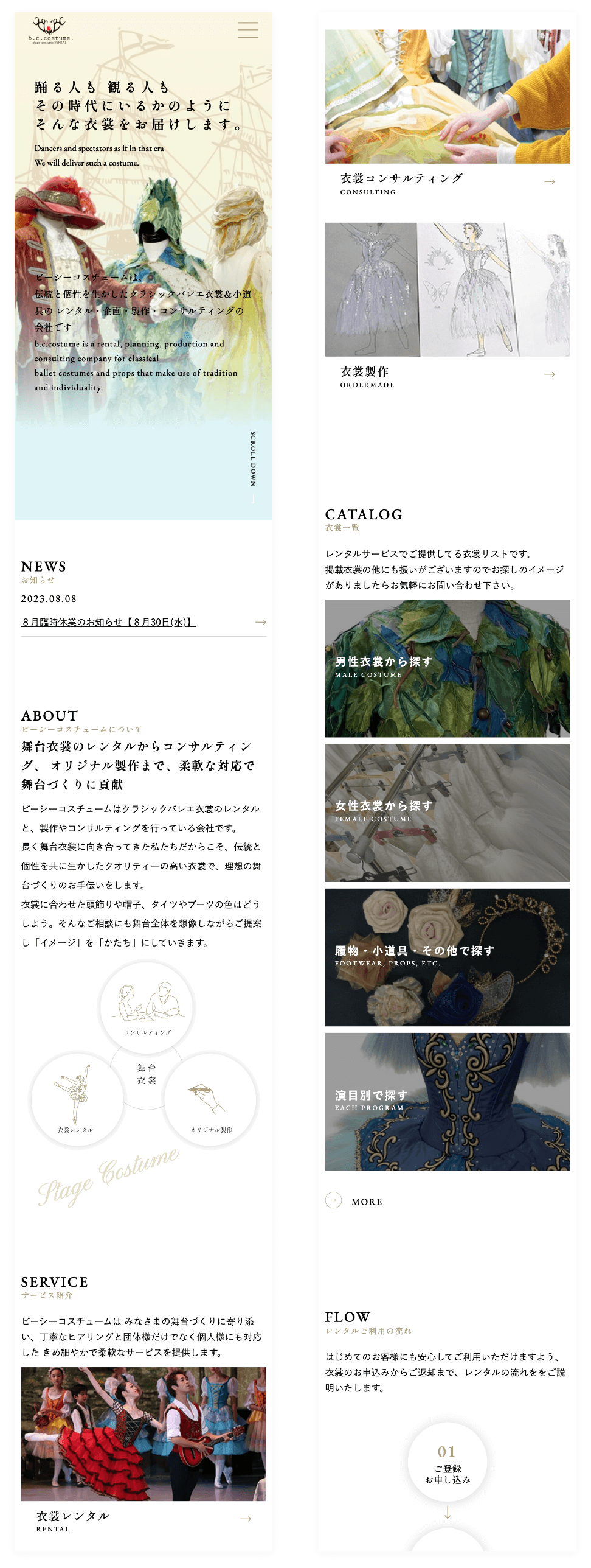 ビーシーコスチューム