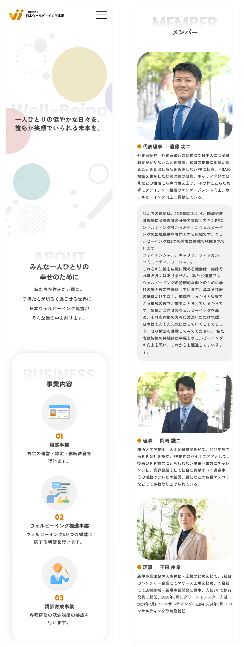 一般法人社団 日本ウェルビーイング連盟